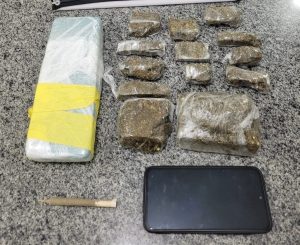 Jovem é preso com mais de 1,5 kg de maconha em Campos Novos