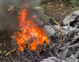 Três homens são presos após furto de fios de cobre em Campos Novos