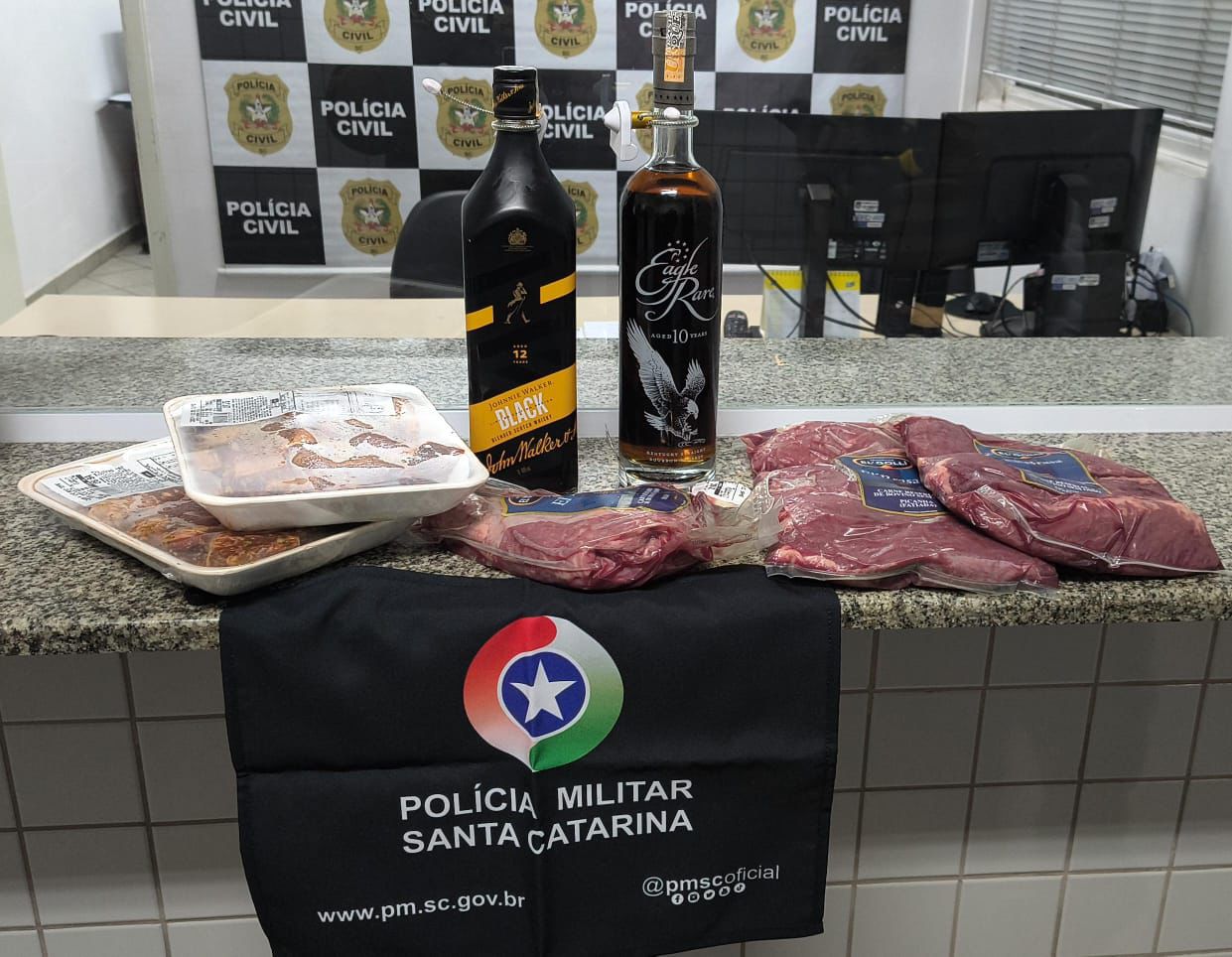 Funcionário adolescente é apreendido por furto em supermercado de Herval d’Oeste