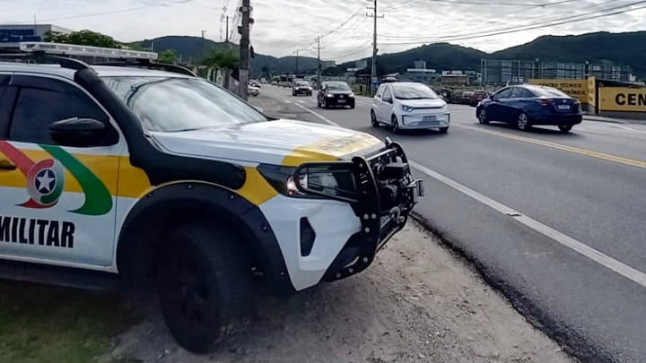 PMRv inicia operação de fiscalização durante o feriado em SC