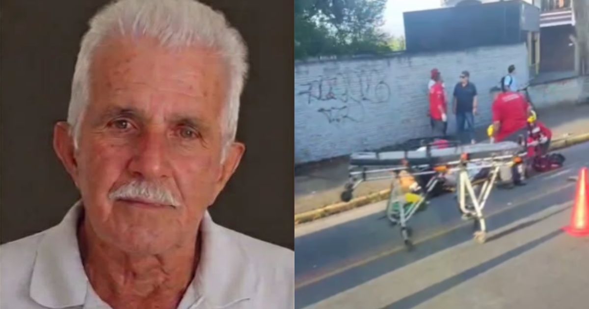 Idoso morre atropelado na faixa de pedestres em SC