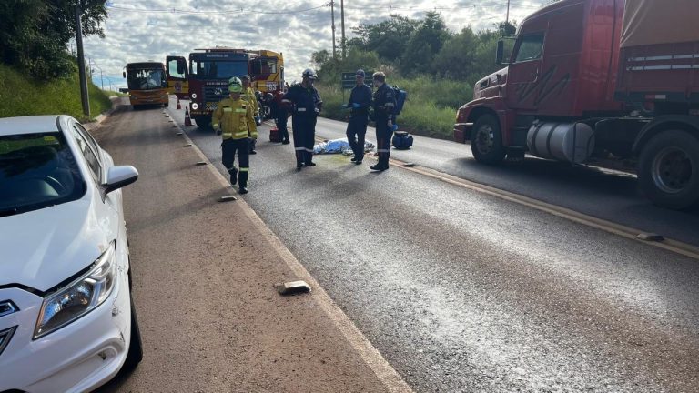 Idoso morre após ser atropelado por ônibus no Oeste