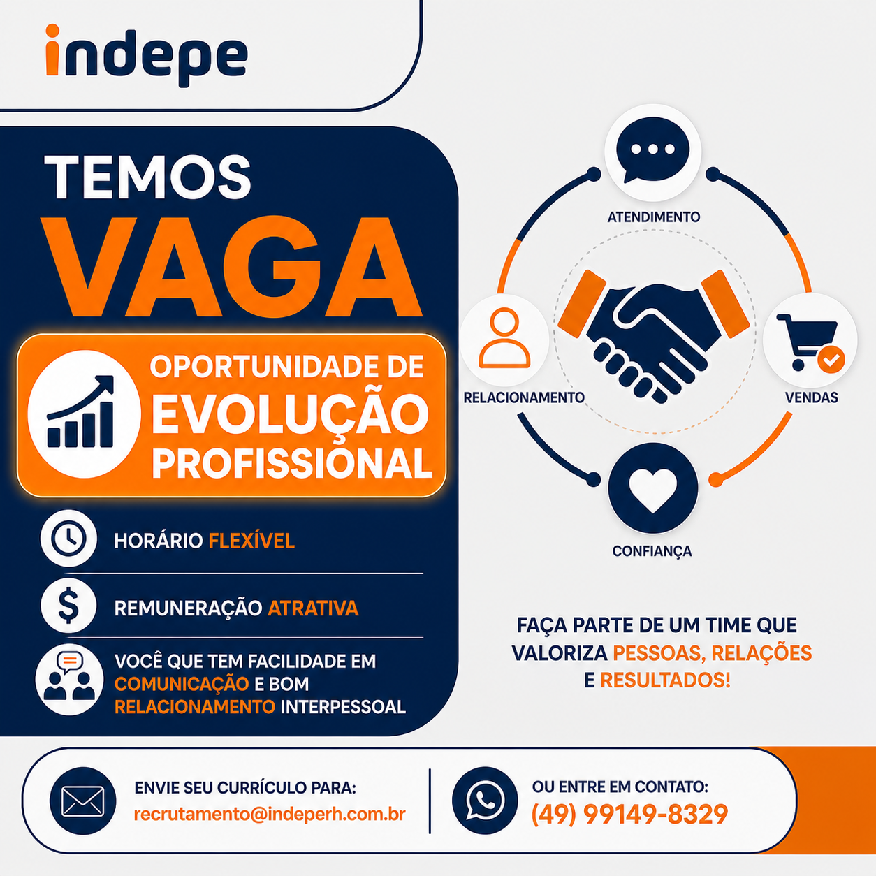 Oportunidade de Evolução Profissional