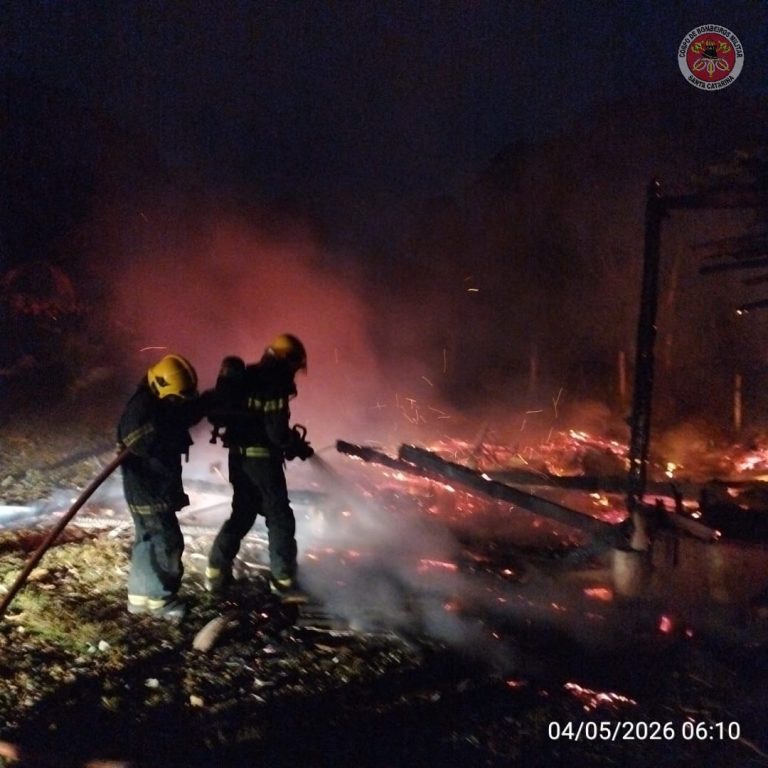 Incêndio destrói residência no interior de Tangará