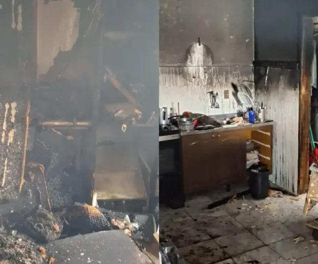 Aparelho ligado a notebook causa incêndio e mobiliza bombeiros em SC