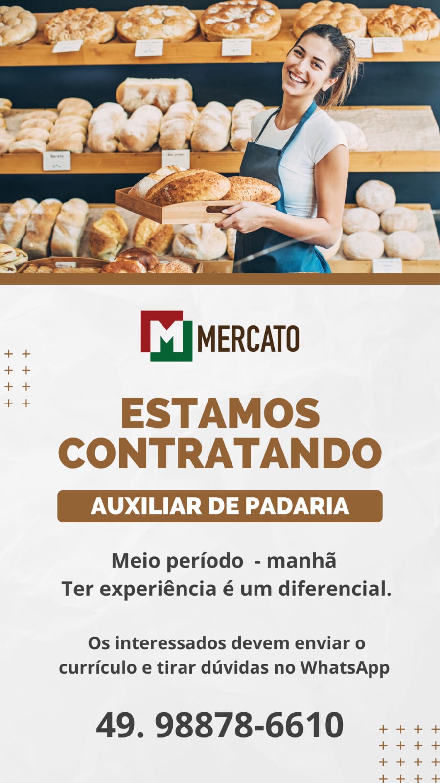 Auxiliar de Padaria