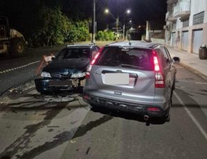 Motorista é preso por embriaguez ao volante após acidente em Herval d’Oeste