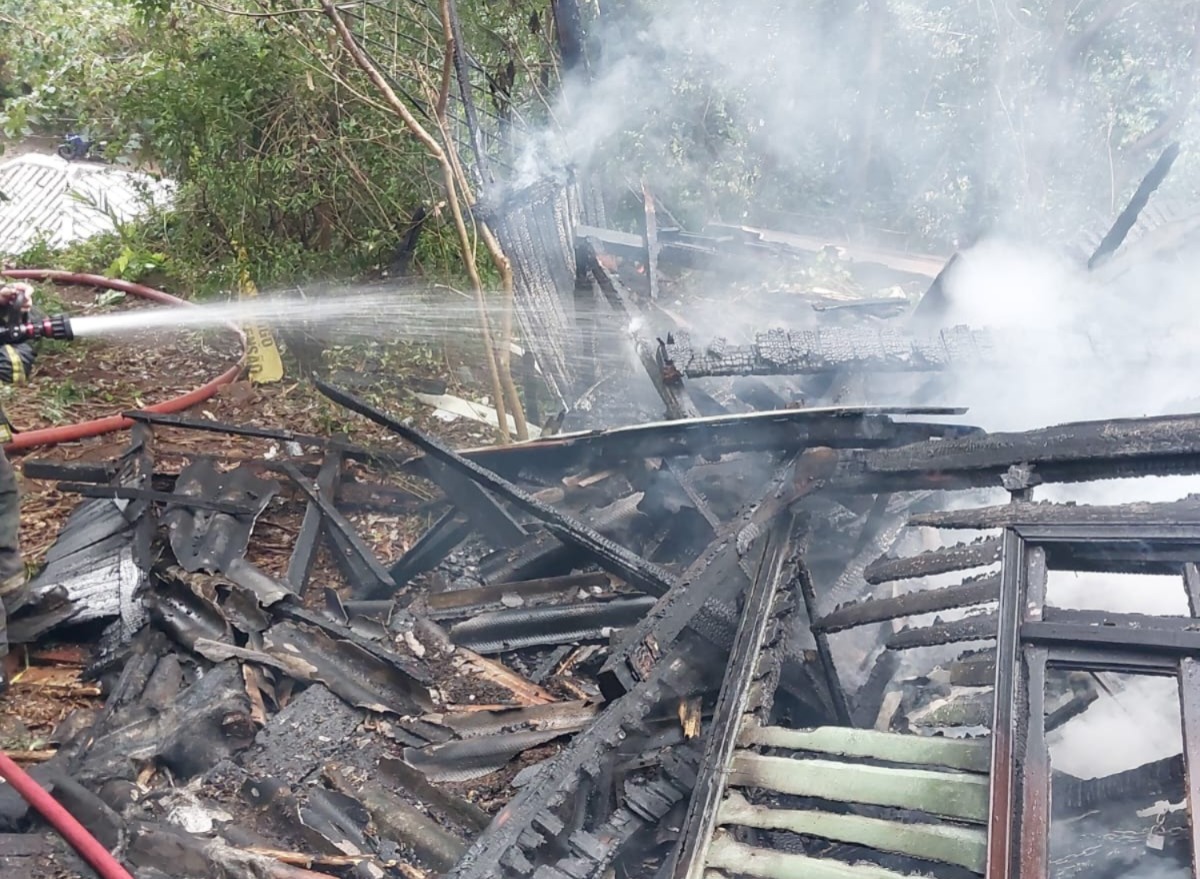 Bombeiros combatem dois incêndios em poucas horas em Videira