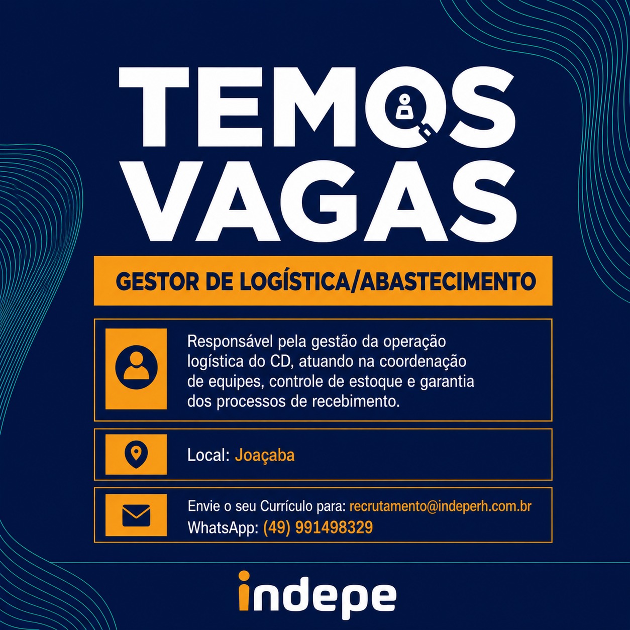 Gestor de Logística/Abastecimento