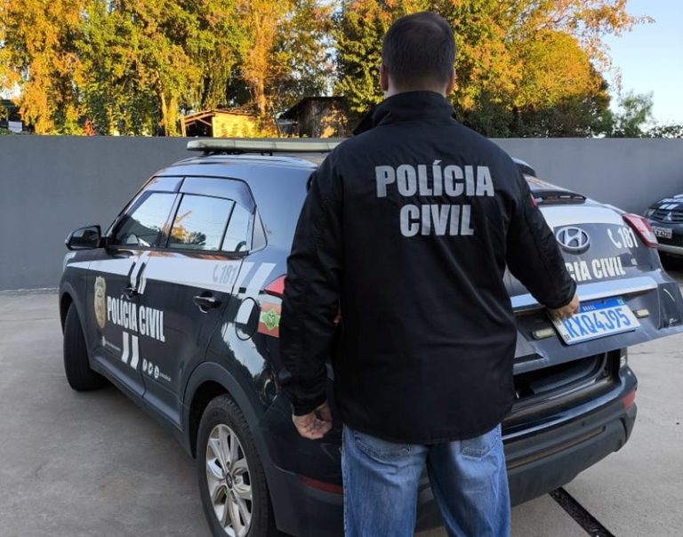 Polícia Civil prende homem condenado por estupro de vulnerável e roubo em Xaxim