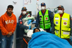 Bebê nasce em casa e Bombeiros auxiliam nos primeiros cuidados em Piratuba