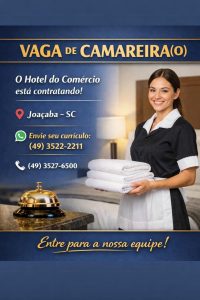 Camareira(o) em Joaçaba