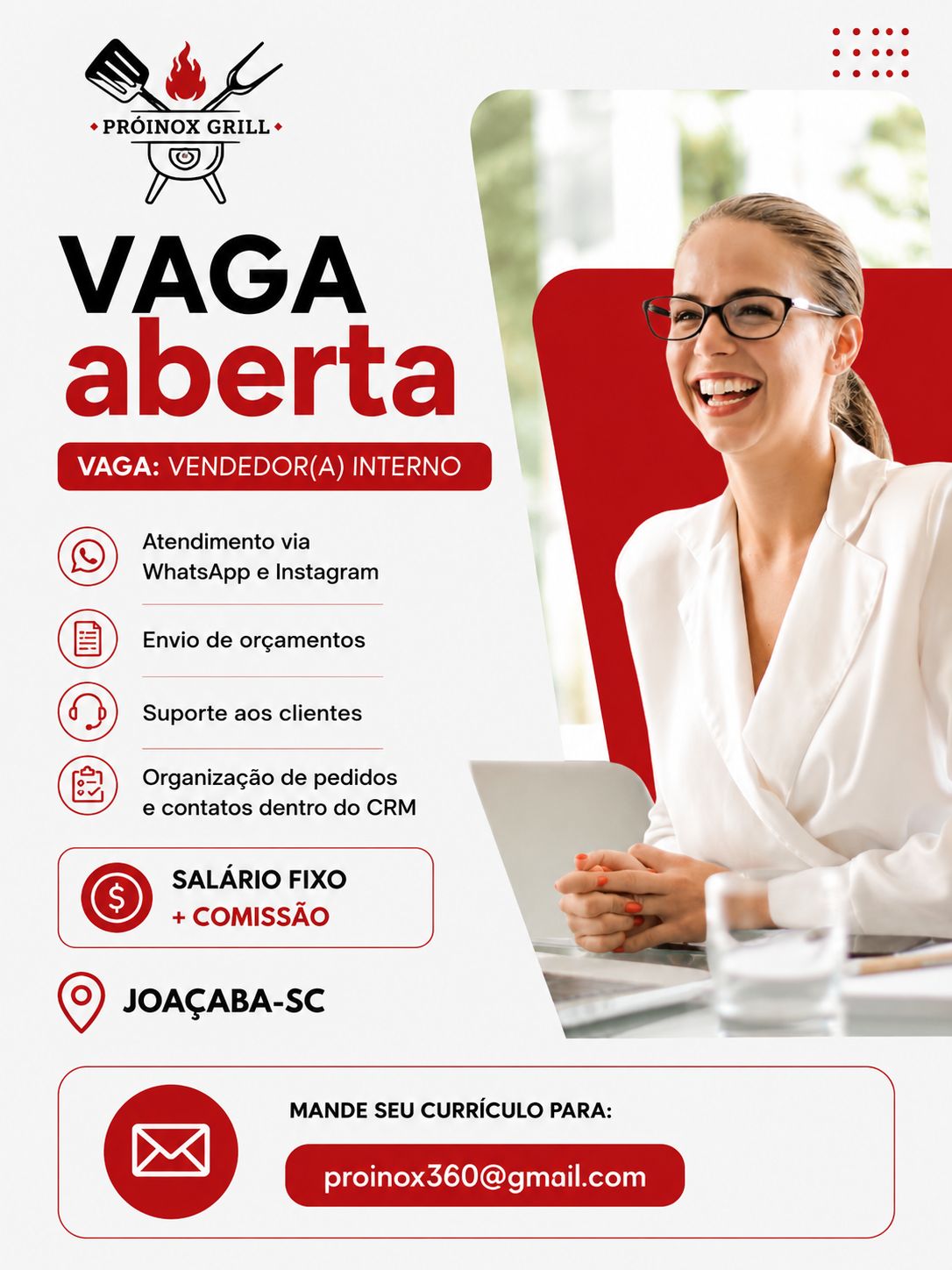 Vendedor(a) interno
