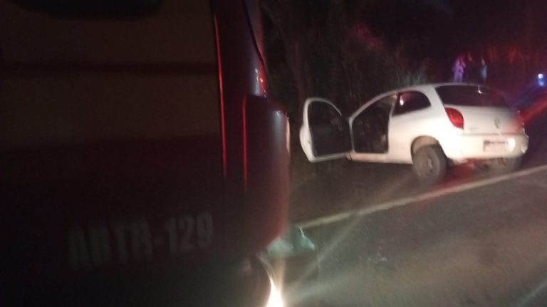 Grave acidente na BR-282 deixa um morto e um ferido grave no Oeste