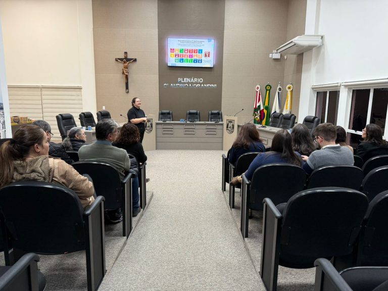 Escola do Legislativo de Joaçaba realiza primeiro evento com foco em desenvolvimento sustentável