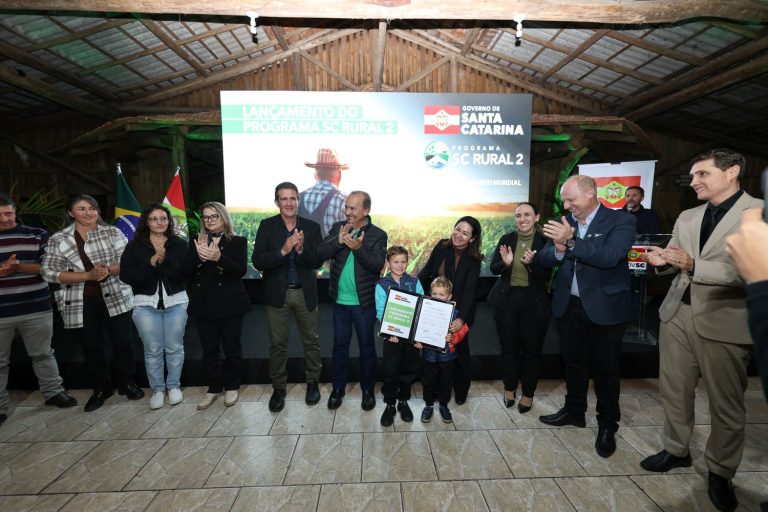 Governo de SC lança programa de R$ 750 milhões para fortalecer áreas rural e pesqueira
