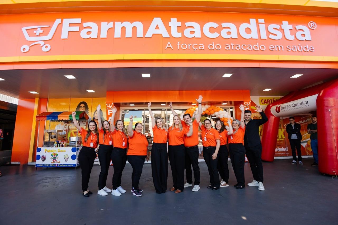 Inovação no varejo farmacêutico: Franchising Brasil Farma inaugura a primeira FARMATACADISTA do Brasil