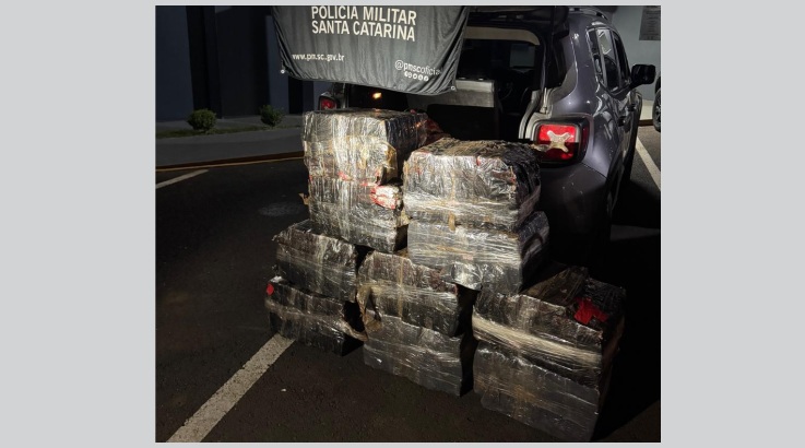 Operação apreende mais de 300 quilos de maconha em motel de Caçador