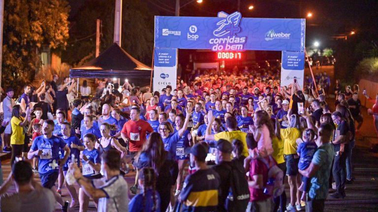 Joaçaba recebe neste sábado etapa do Circuito Corridas do Bem SESI