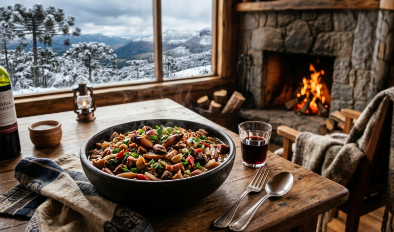 Do pinhão ao vinho de altitude: como a cozinha catarinense está redescubrindo o que sempre teve dentro de casa