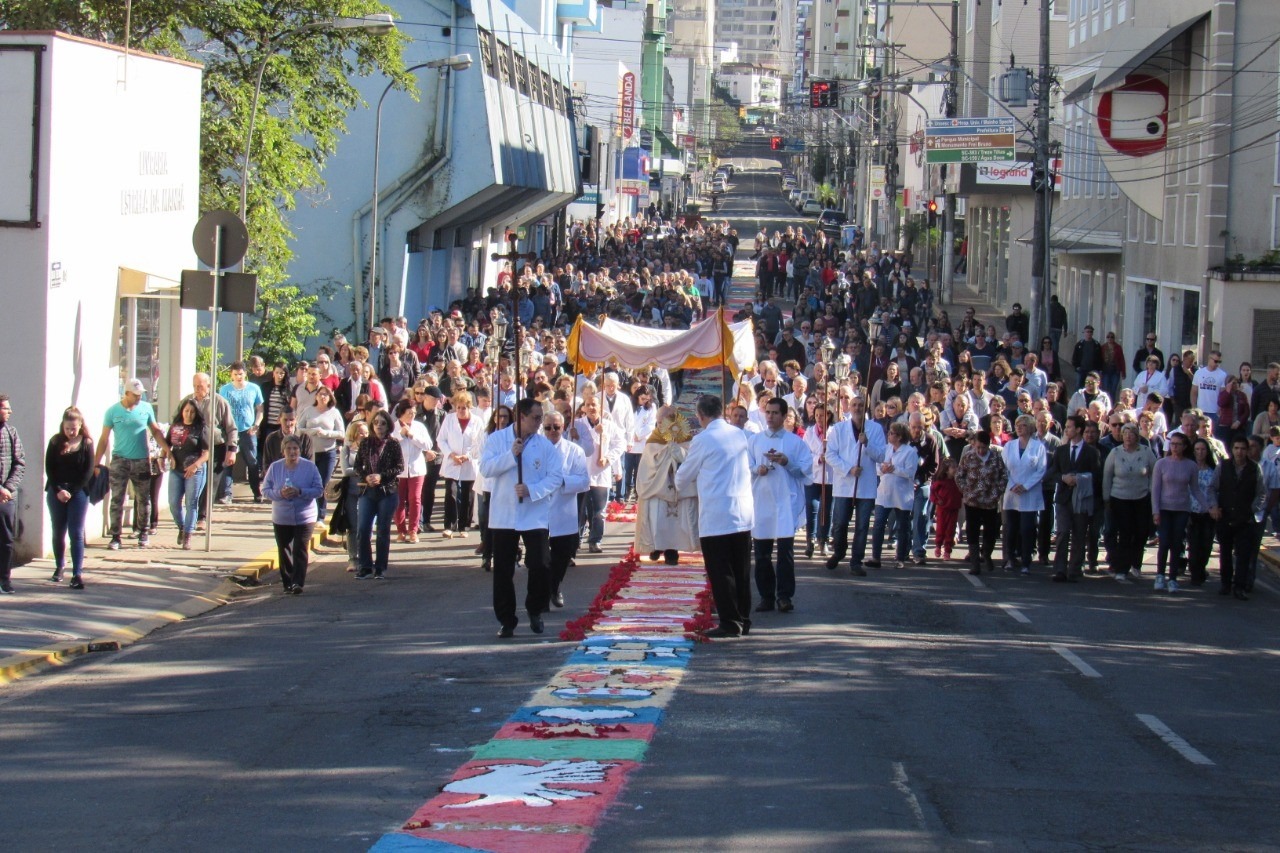 Confira a programação da celebração de Corpus Christi em Joaçaba