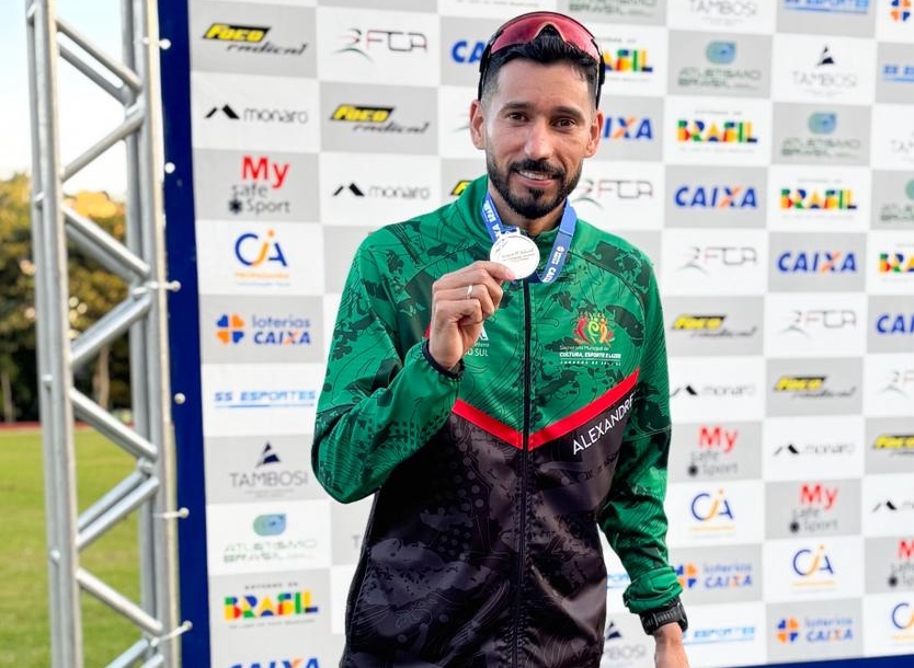 Atleta de Joaçaba, Douglas Silva conquista pódios na Maratona do Rio e no Estadual