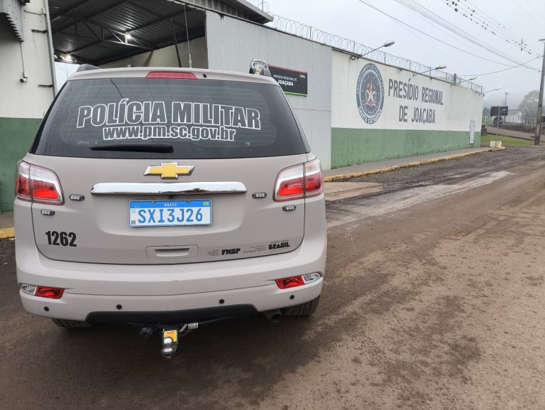 Homem é preso em Joaçaba por crimes de perseguição, ameaça e injúria