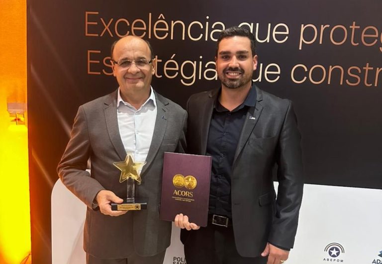 Prêmio estadual destaca atuação da CDL de Joaçaba em ações voltadas a segurança pública