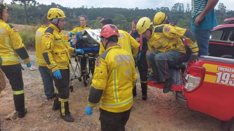 Homem é encontrado com vida em mata de Rio Negrinho