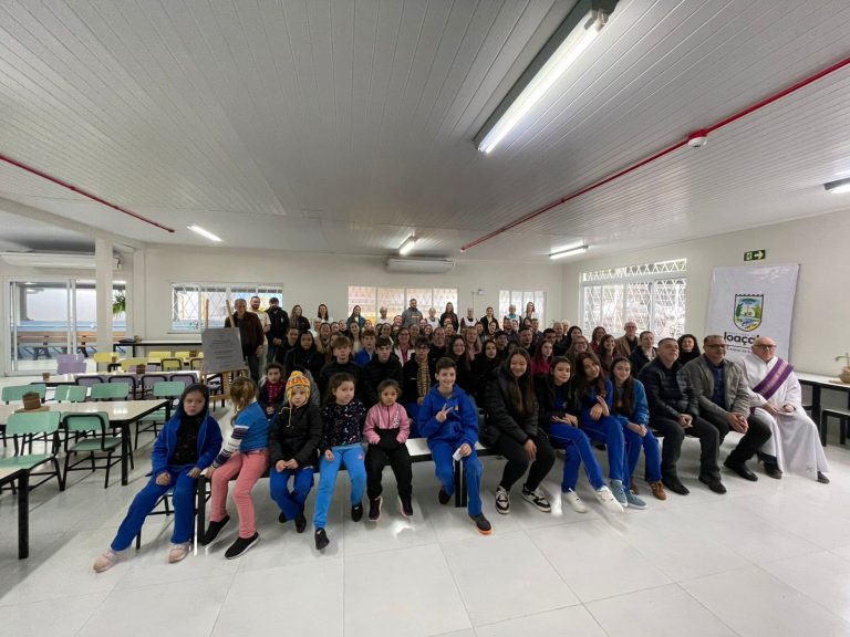 Escola Nuperajo ganha novo refeitório e cozinha modernizada em Joaçaba