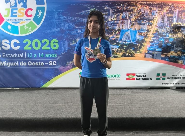 Atleta do Colégio Santíssima Trindade conquista título estadual e garante vaga no maior evento escolar do país