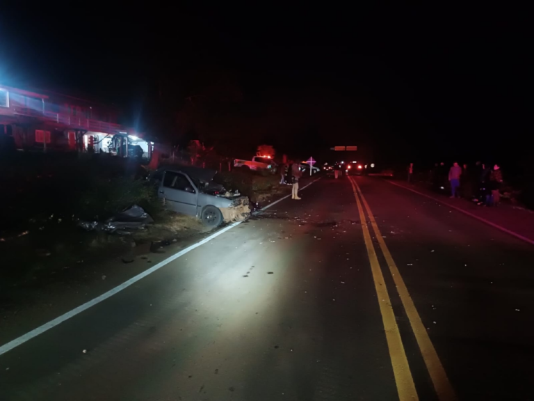Jovem morre em colisão frontal na SC-283