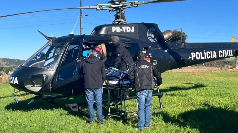 Acidente com bovino deixa homem gravemente ferido no Oeste