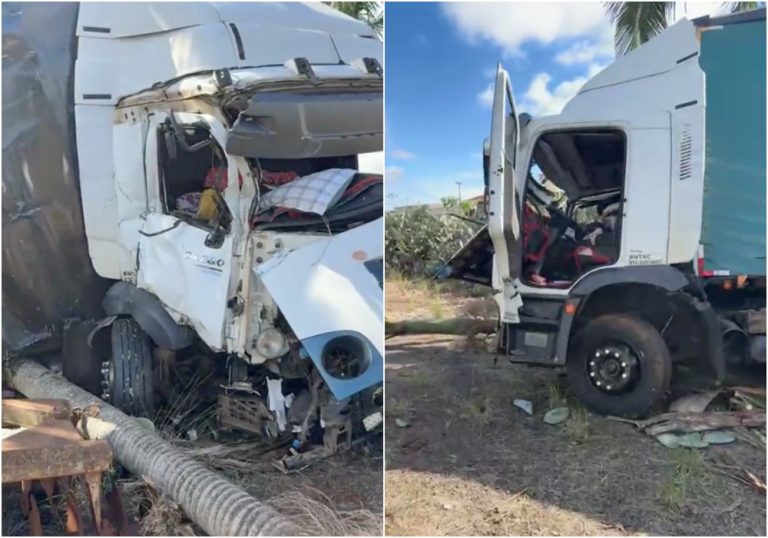 Motorista de Irani morre após veículo ser atingido por trem no PR