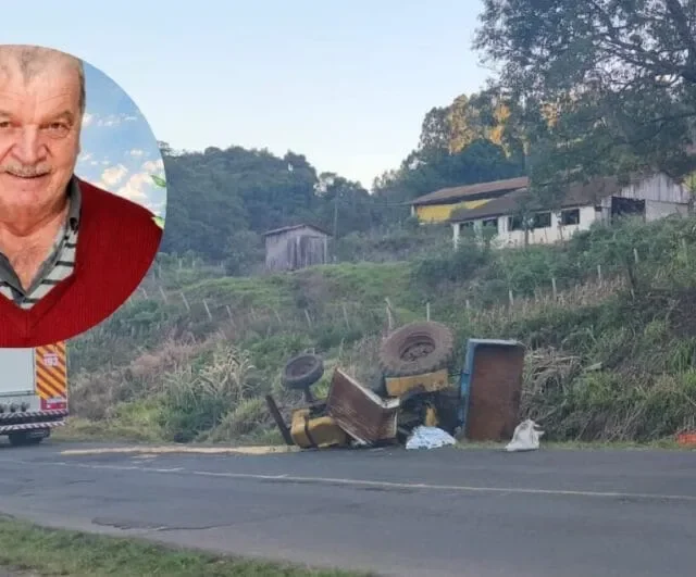 Identificado o agricultor de 71 anos que morreu após trator capotar em ribanceira no interior de Jaborá