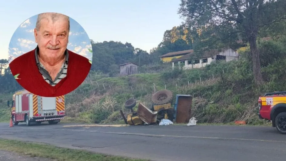 Identificado o agricultor de 71 anos que morreu após trator capotar em ribanceira no interior de Jaborá