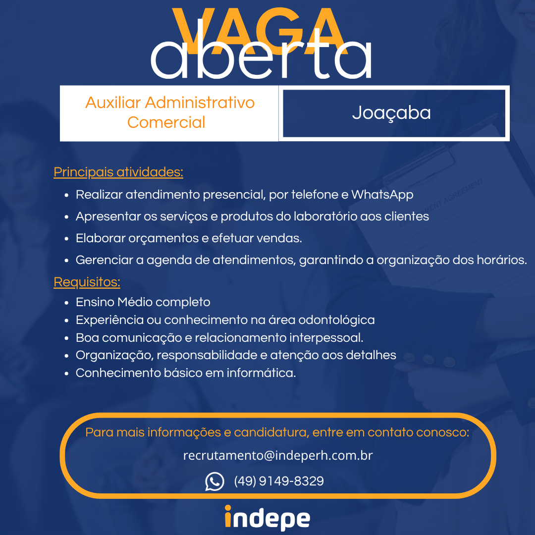 Auxiliar Administrativo comercial