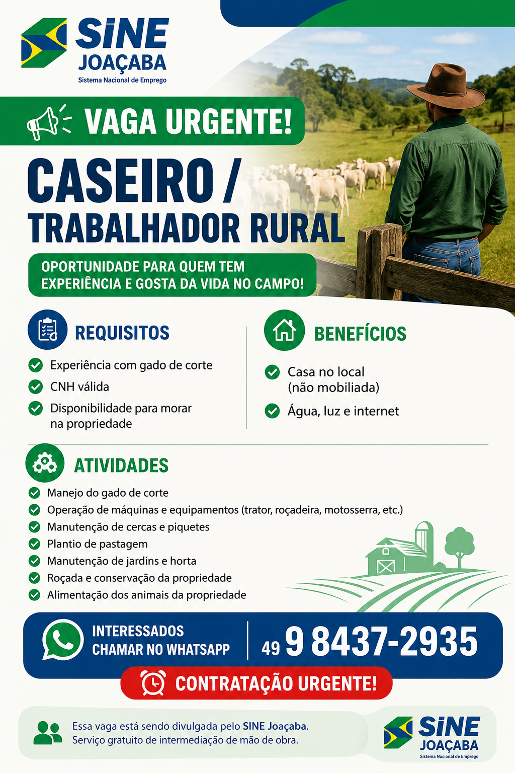 📢 – SINE JOAÇABA