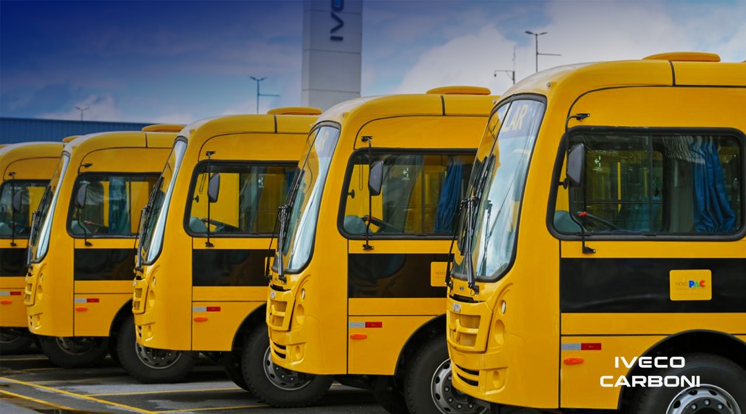 IVECO BUS inicia entrega de mais 308 ônibus escolares