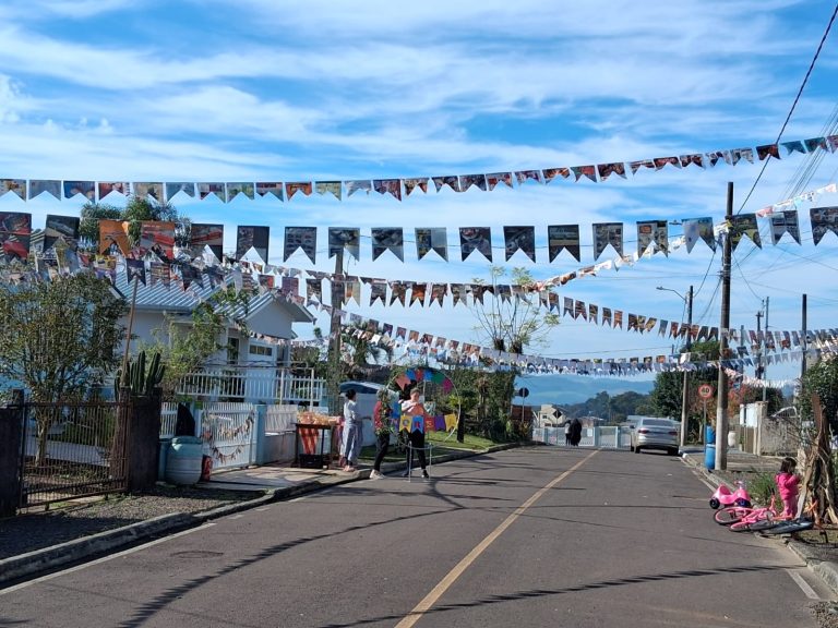 Arraiá na rua: União de moradores marca Festa Junina no bairro Clara Adélia, em Joaçaba
