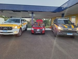Operação conjunta entre PMRv e PRF apreende mais de 75 quilos de maconha e cigarros eletrônicos na BR-153
