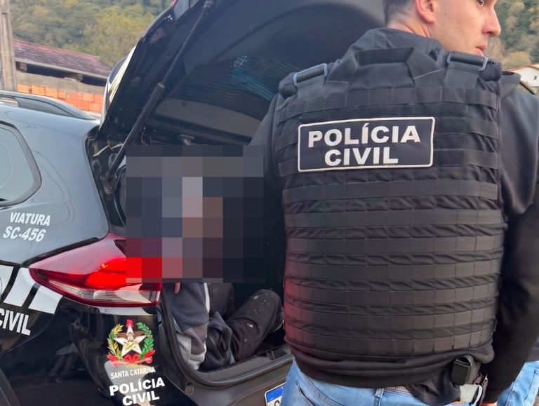 Homem investigado por furto a mercado em Herval d’Oeste é preso pela Polícia Civil