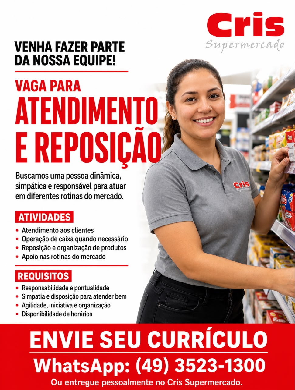 Atendente/reposição