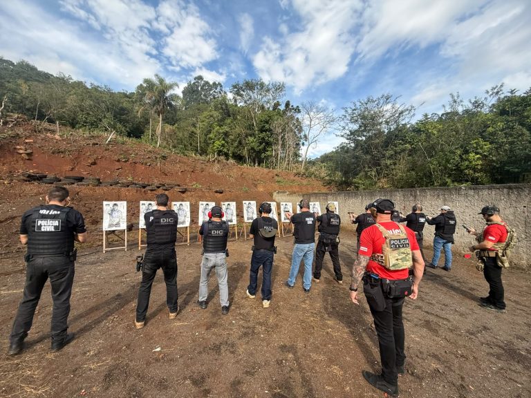 Policiais Civis da região de Joaçaba concluem curso para atuação em ataques com agressores ativos