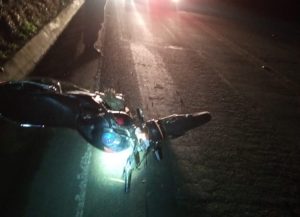 Motociclista fica ferido após queda na SC-135, em Rio das Antas