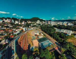 Uso de quadras do Parque Municipal de Joaçaba pode ser agendado por aplicativo