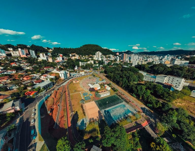 Uso de quadras do Parque Municipal de Joaçaba pode ser agendado por aplicativo