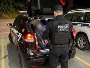 Polícia Civil prende investigado por tráfico de drogas em Herval d’Oeste