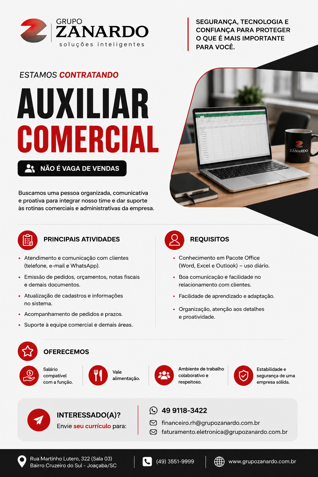 AUXILIAR COMERCIAL
