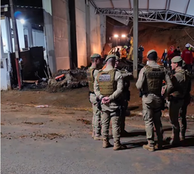 Confirmada segunda morte após desabamento em Caçador